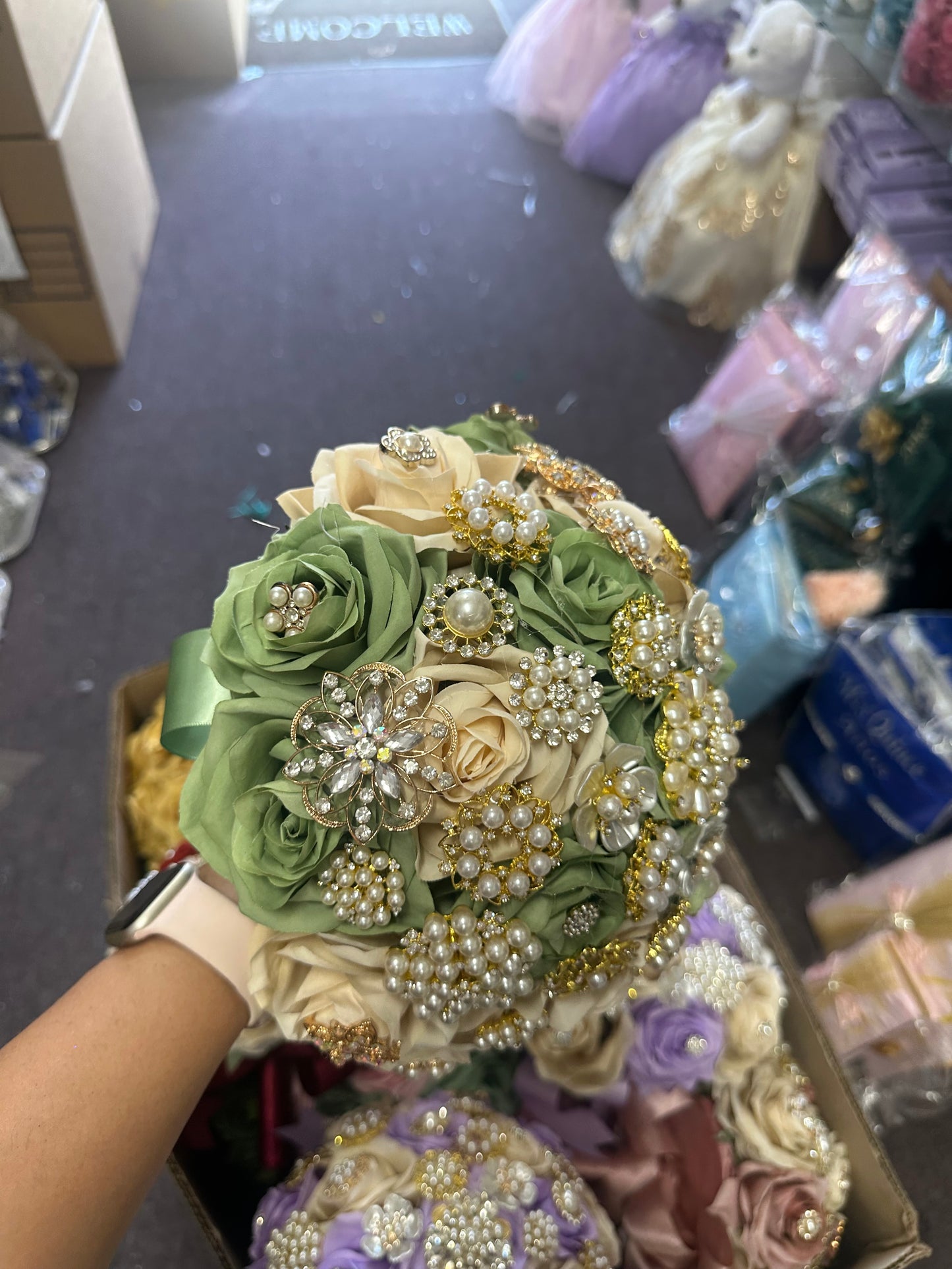 Bouquet pearls