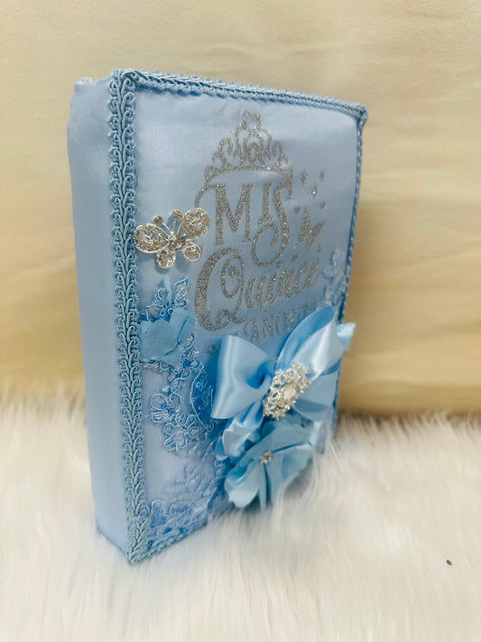 Quinceañera glitter Bible
