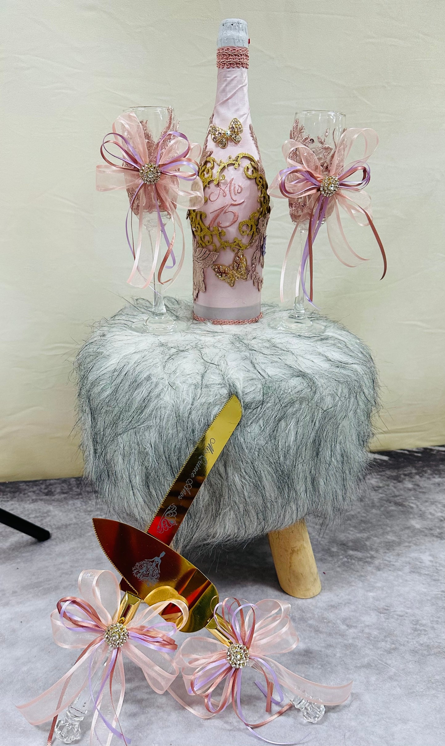 COPAS Y CUCHILLOS QUINCEAÑERAS