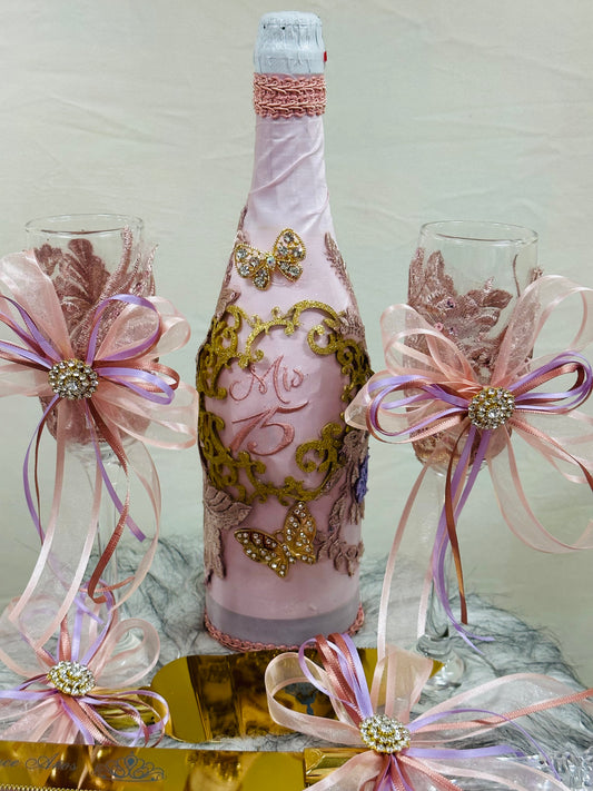 COPAS Y CUCHILLOS QUINCEAÑERAS