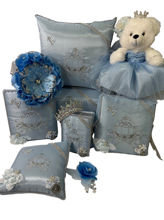 Quinceañera pillow set Cinderella team