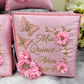 Quinceañera pillow set