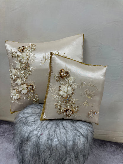 Quinceañera pillow set butterfly