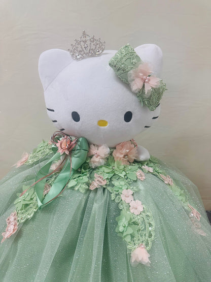 Custom quinceañera hello kitty