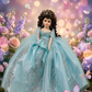 Custom quinceañera Ceramic Doll