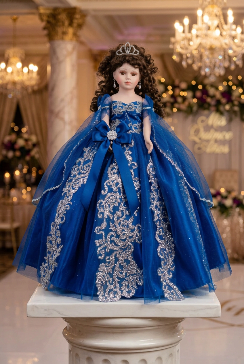 Custom quinceañera Ceramic Doll