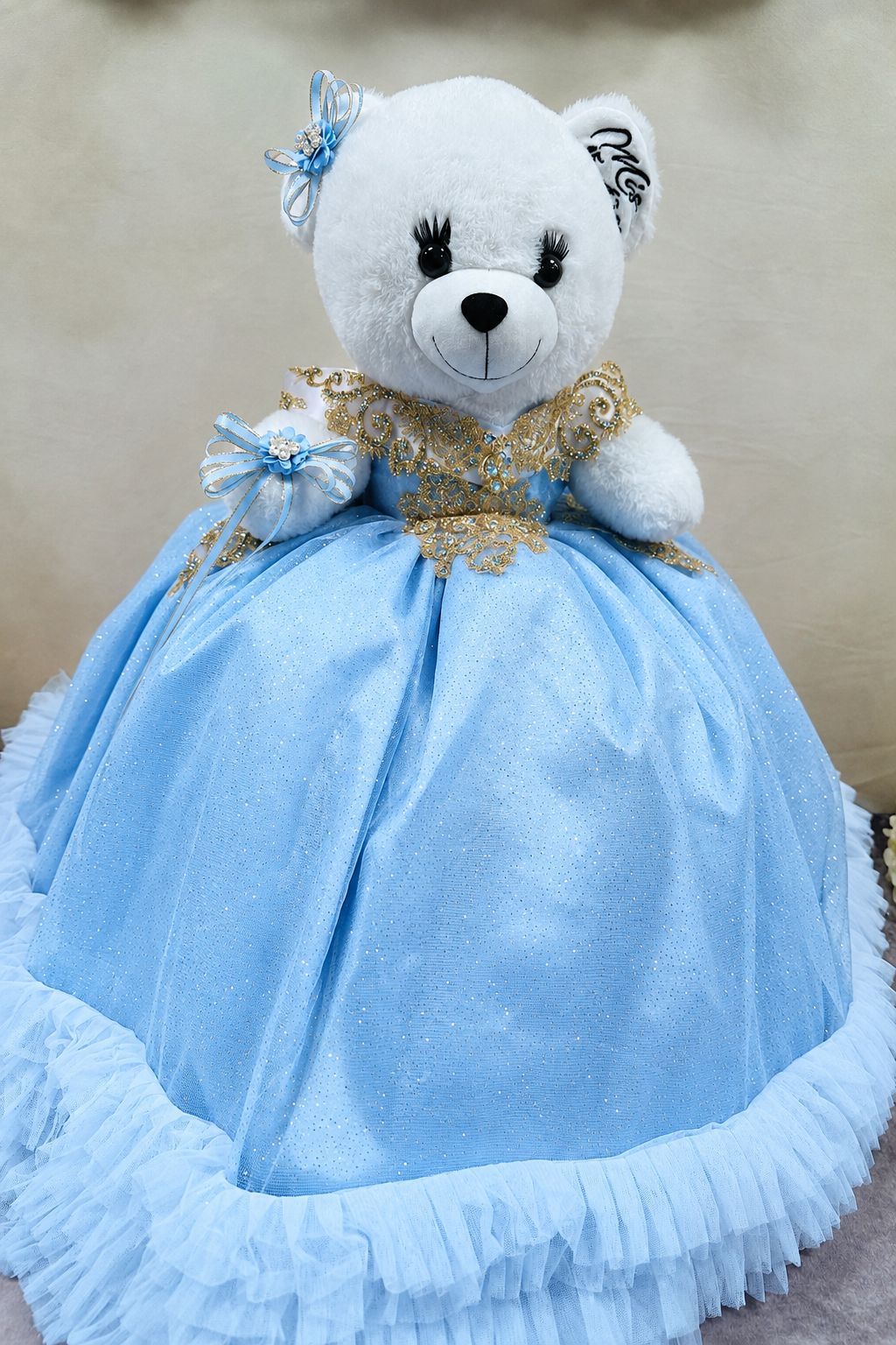 Custom quinceañera Teddy bear