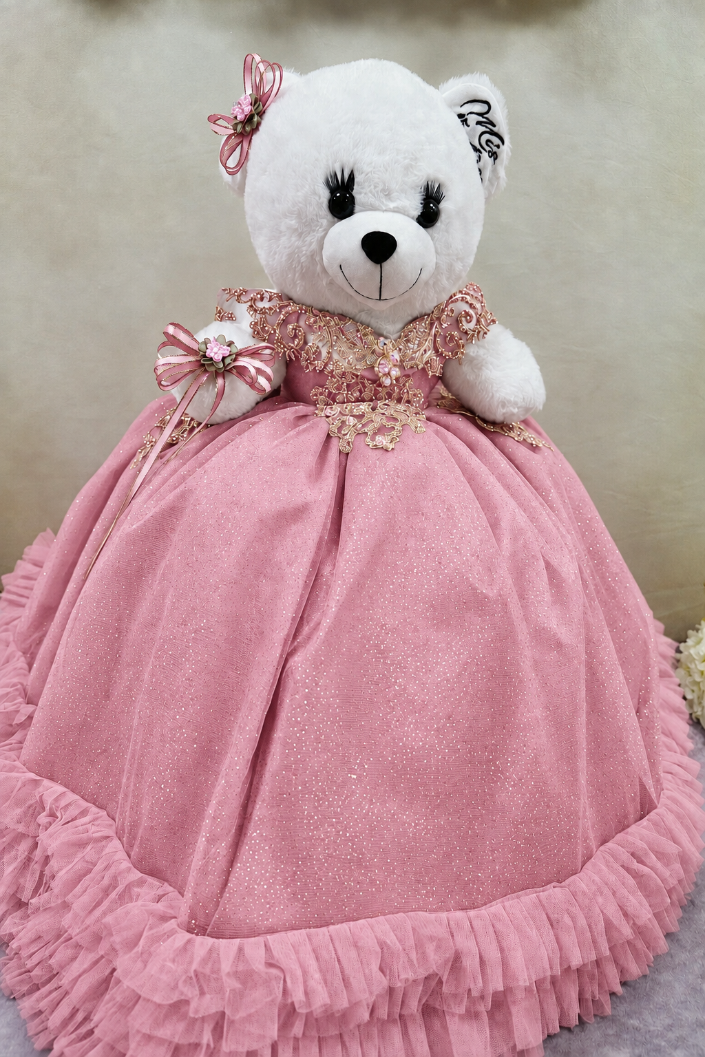 Custom quinceañera Teddy bear