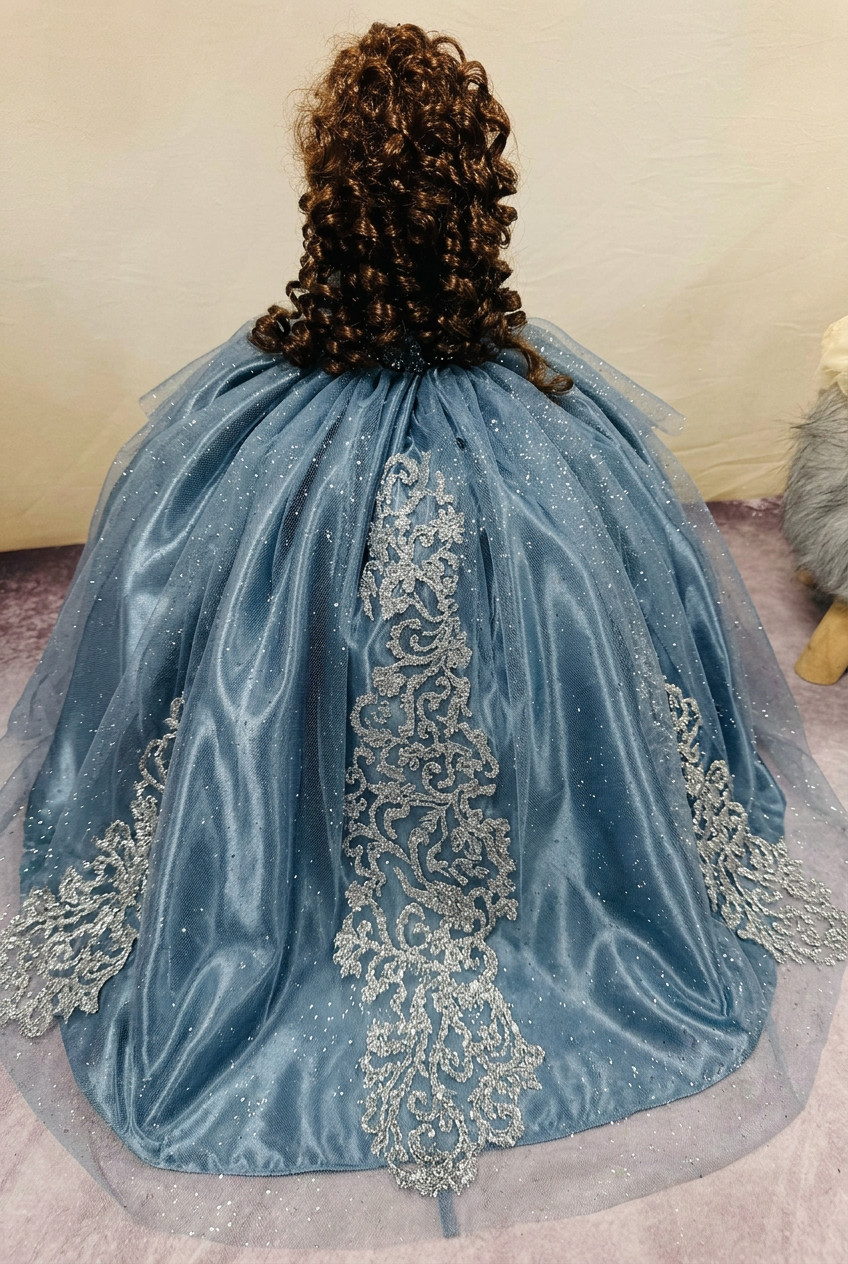 Custom quinceañera Ceramic Doll