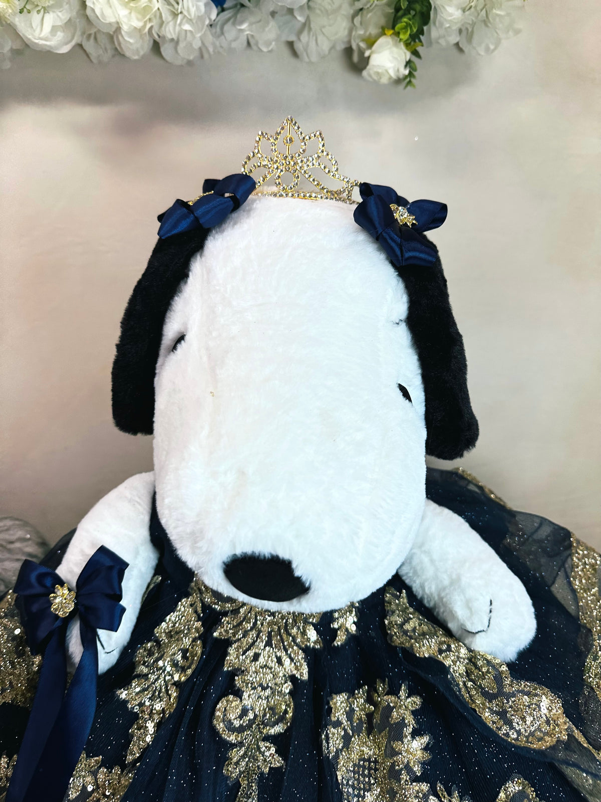 Snoopy custom quinceañera bear