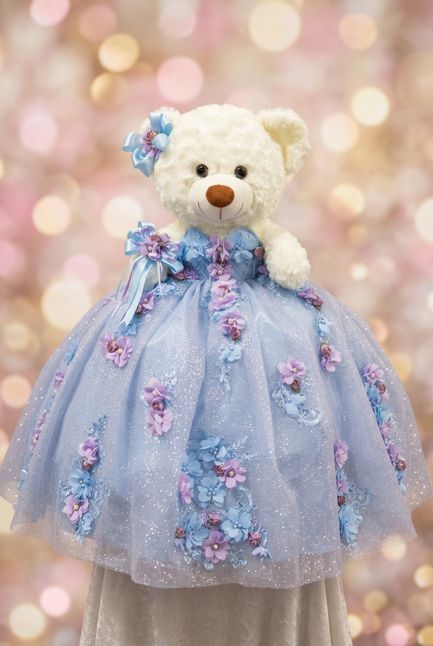 Custom quinceañera Teddy bear