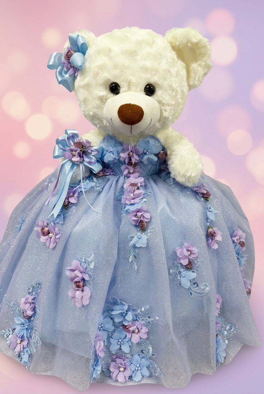 Custom quinceañera Teddy bear