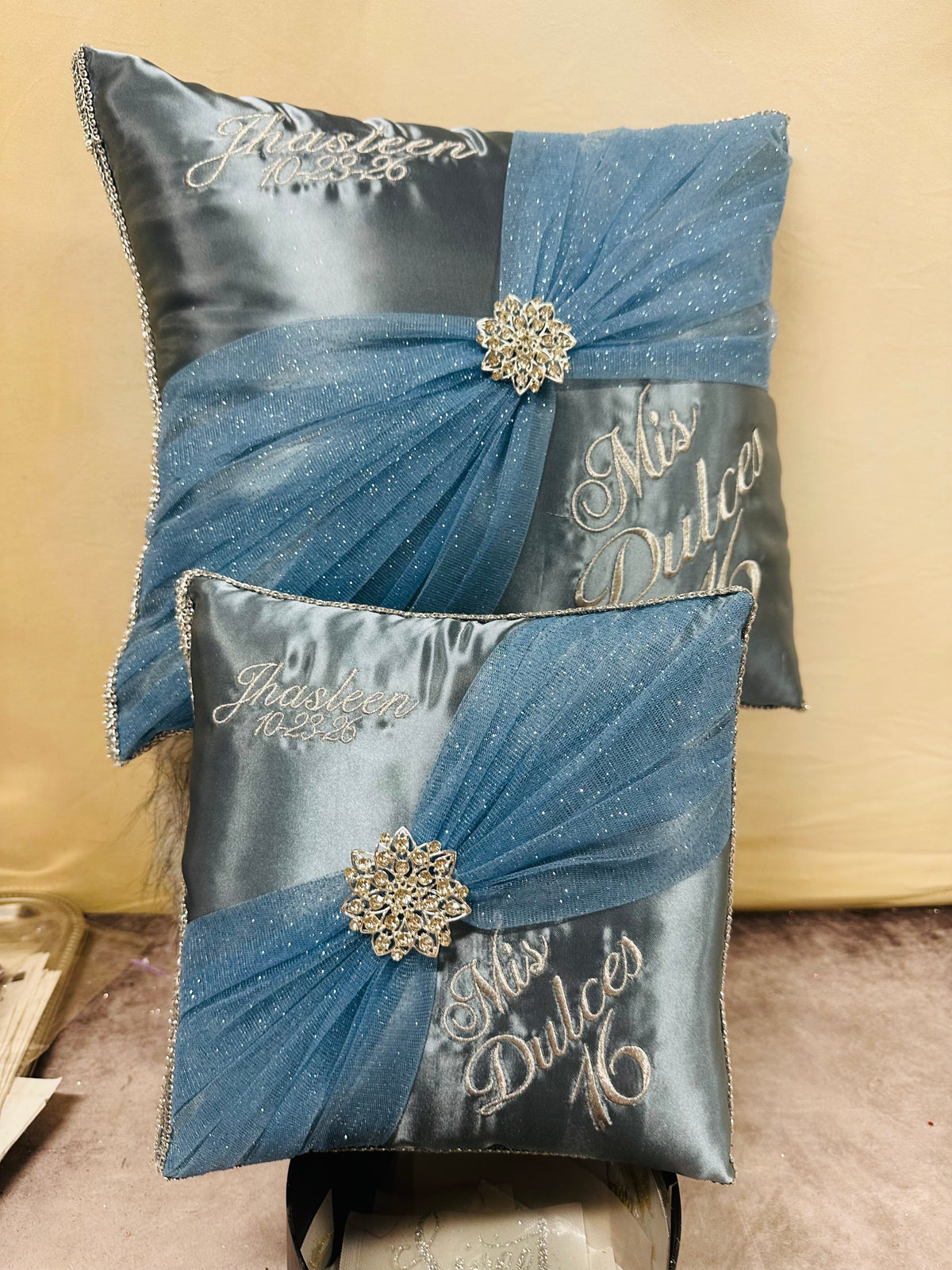 Sweet 16 Knee pillows