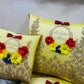 Bell quinceañera pillow set