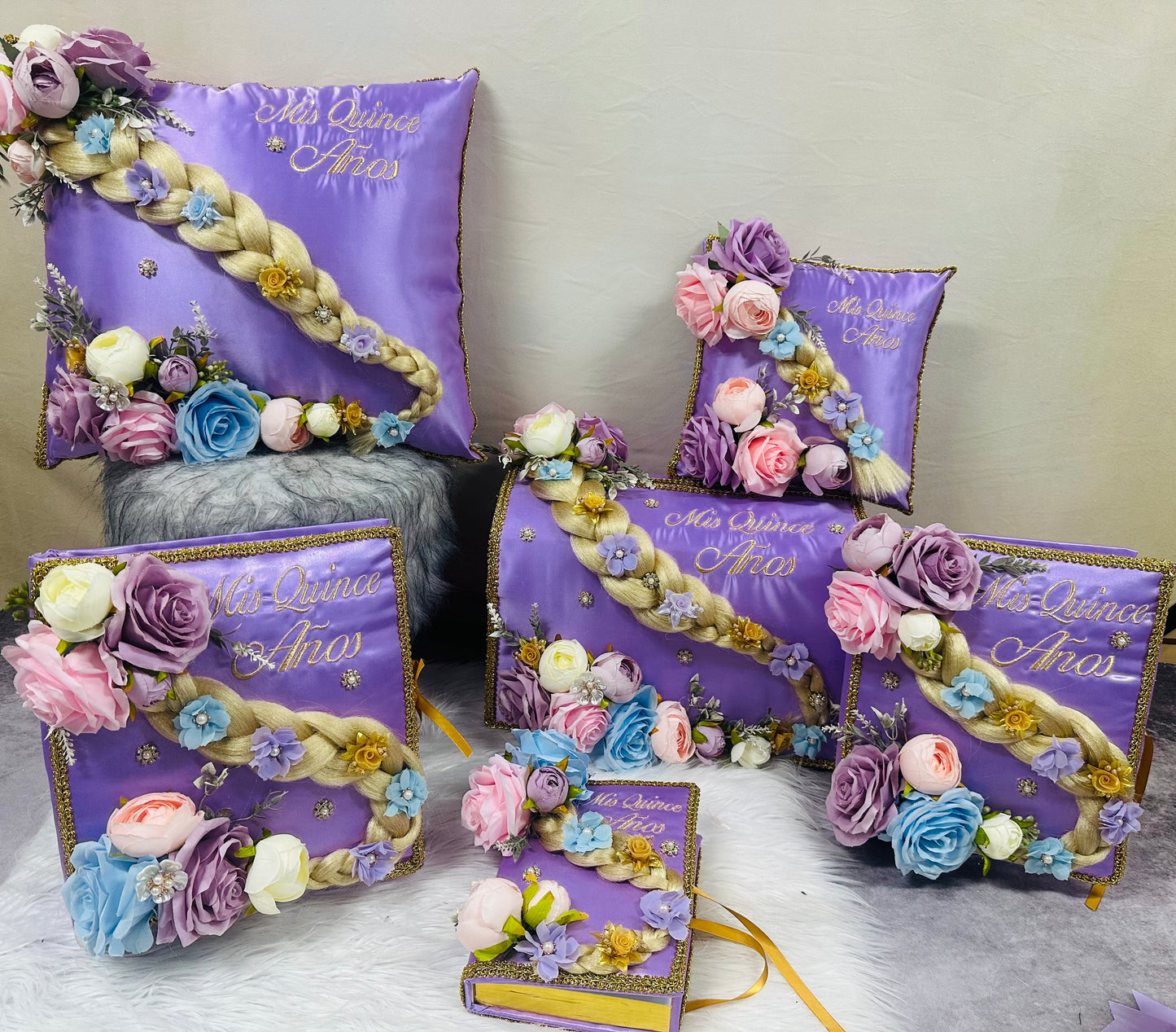 Quinceañera Rapunzell set