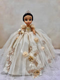 Princess Jasmin quinceañera doll