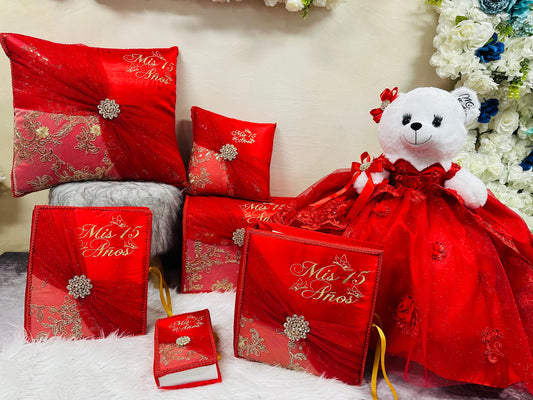 Quinceañera pillow set