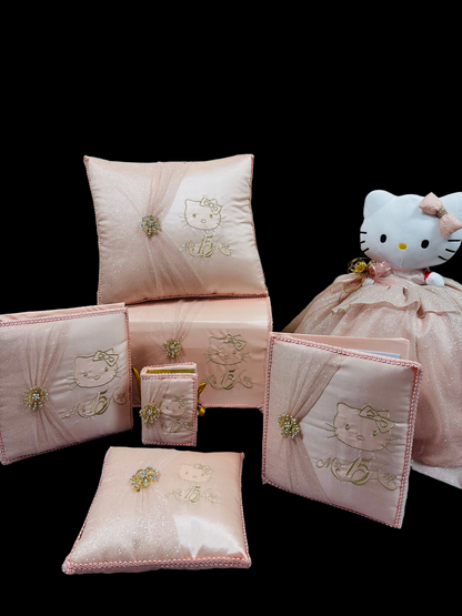 Quinceañera hello kitty set