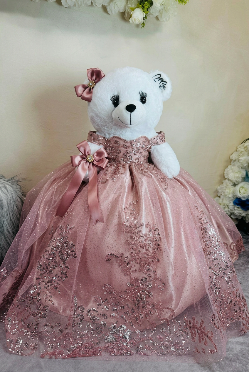 Custom Quinceañera Teddy bear