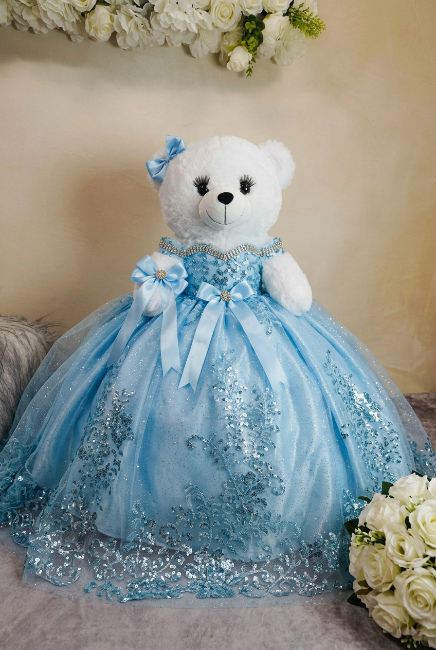Custom Quinceañera Teddy bear