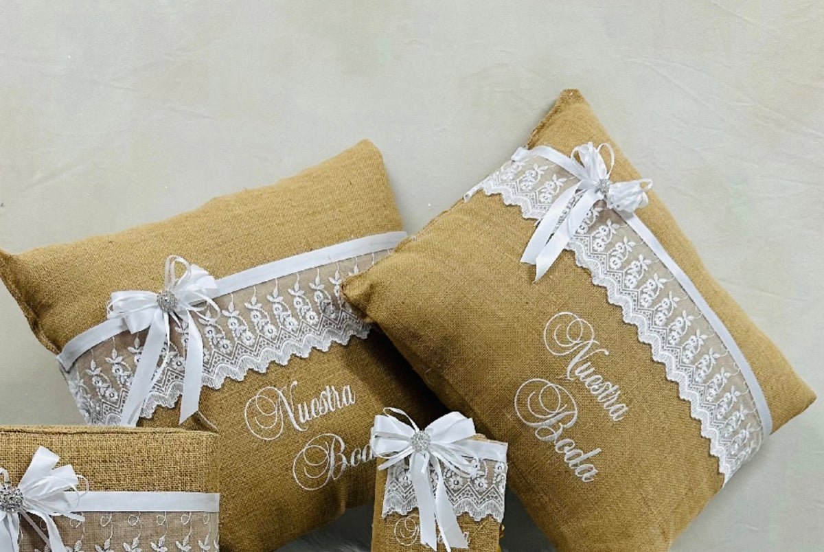 Wedding burlap set