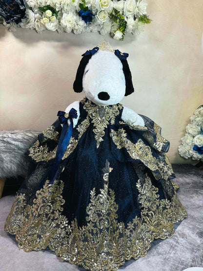 Snoopy custom quinceañera bear
