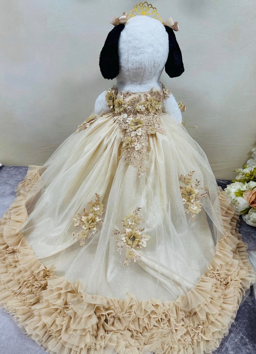 Snoopy custom quinceañera bear