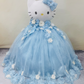 Custom quinceañera hello kitty