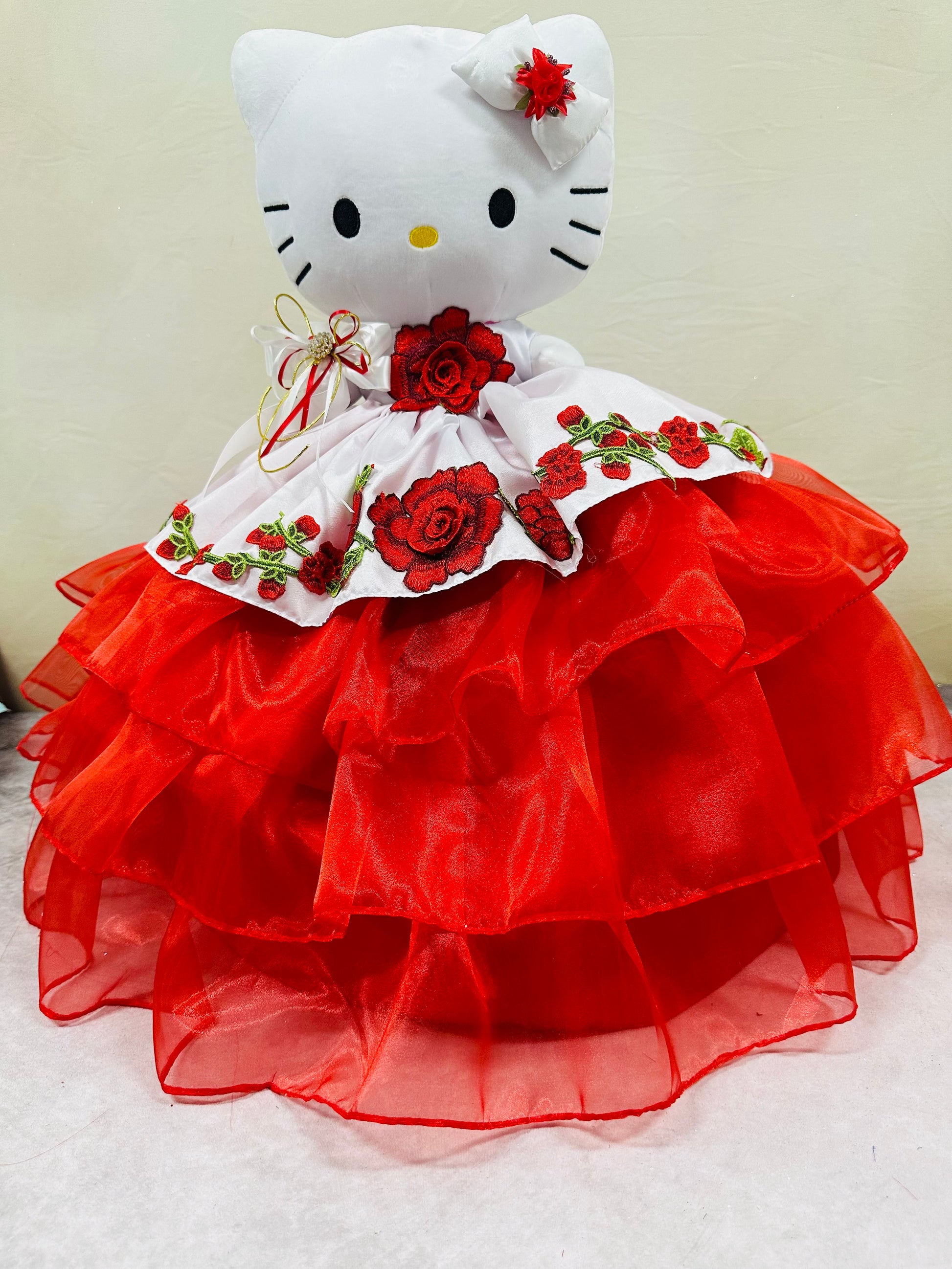 hello kitty dress design Hello Kitty Big Girls Fleece Flannel Oversized Dress Plaid Magenta 10-12