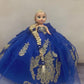 Princess quinceañera Rapunzel last doll